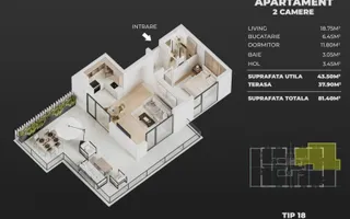 Ame Residence Exclusivitate  Proiect nou ap 2 si 3 camere - Poză 13