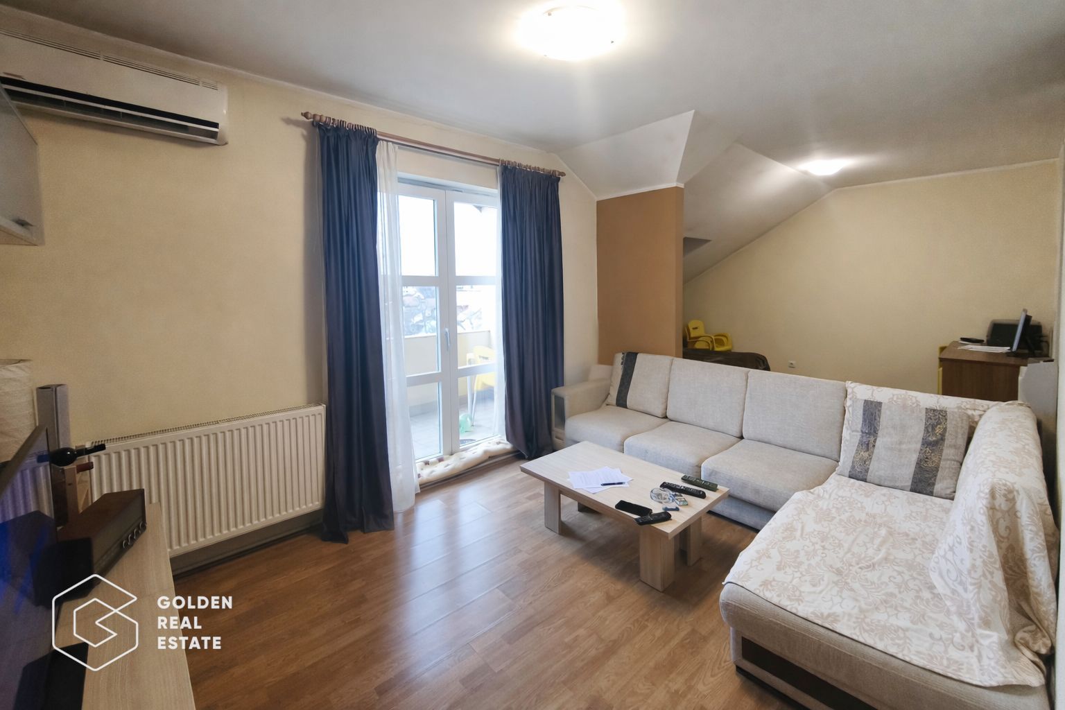 Apartament o camera 46 mp + balcon și boxă, bloc 2009, Girocului, zona linistita - Poză 1