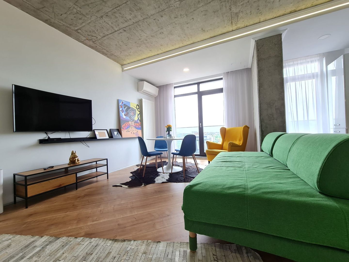 Apartament | Etaj Superior | Barbu Văcărescu | Parcare subterana - Poză 1