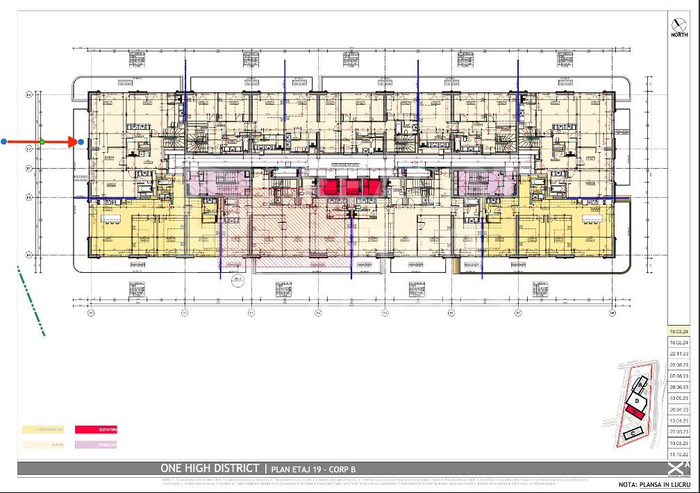 Vânzare, Penthouse cu vedere panoramică, One High District - Schiță 10