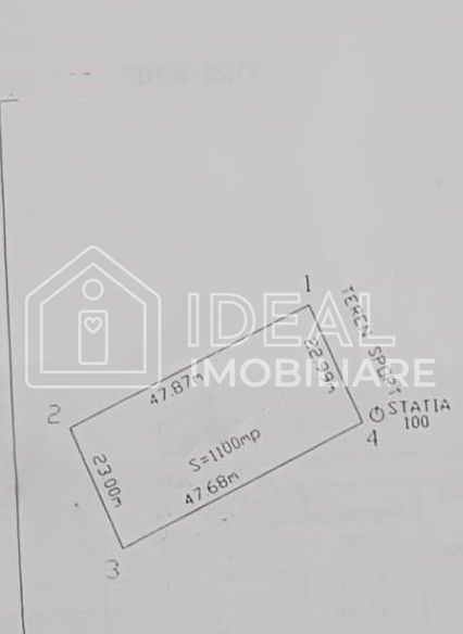 Teren extravilan de vânzare  1.100mp– Mohu, Șelimbăr - Poză 2