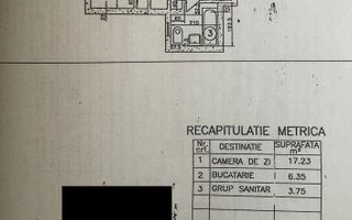 Garsonieră 🏢 | Gorjului 📍 | Boiler ♨️ | 5 min Metrou 🚇 - Schiță 11