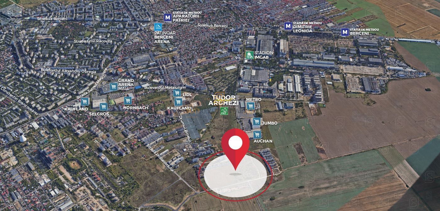 Teren intravilan 12.000 mp, Deschidere 242 ml, Jilava, Ilfov - Poză 3