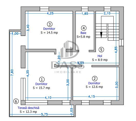 Casă individuală modernă P+1 | 120 mp utili | Teren 486 mp | Șura Mică - Poză 5