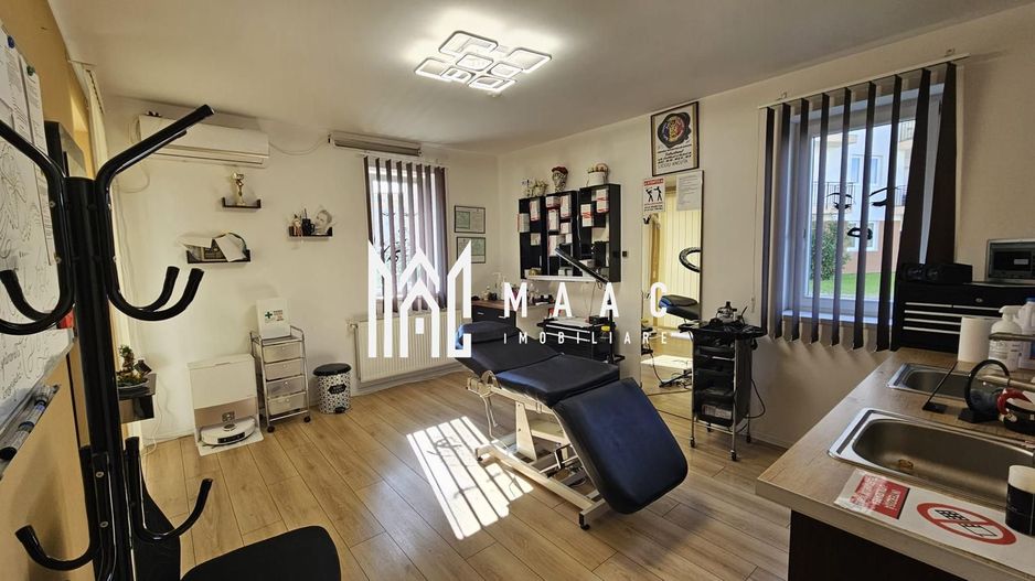 Spațiu comercial 2 camere compartimentat | Ștefan cel Mare, Sibiu | parter, 3 parcări - Poză 1