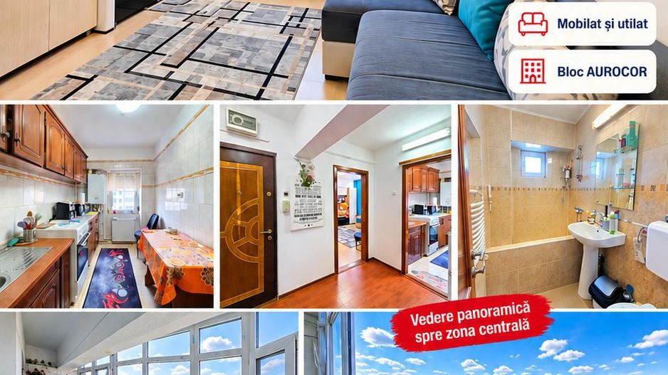 APARTAMENT CU 3 CAMERE, 75 MP, MOBILAT ȘI UTILAT – VASLUI, ULTRACENTRAL; - Poză 1