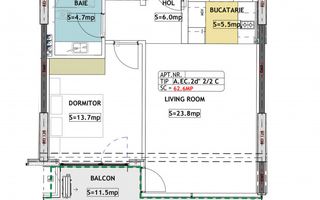 Apartament 2 camere Floreasca | Loc de parcare - Poză 10