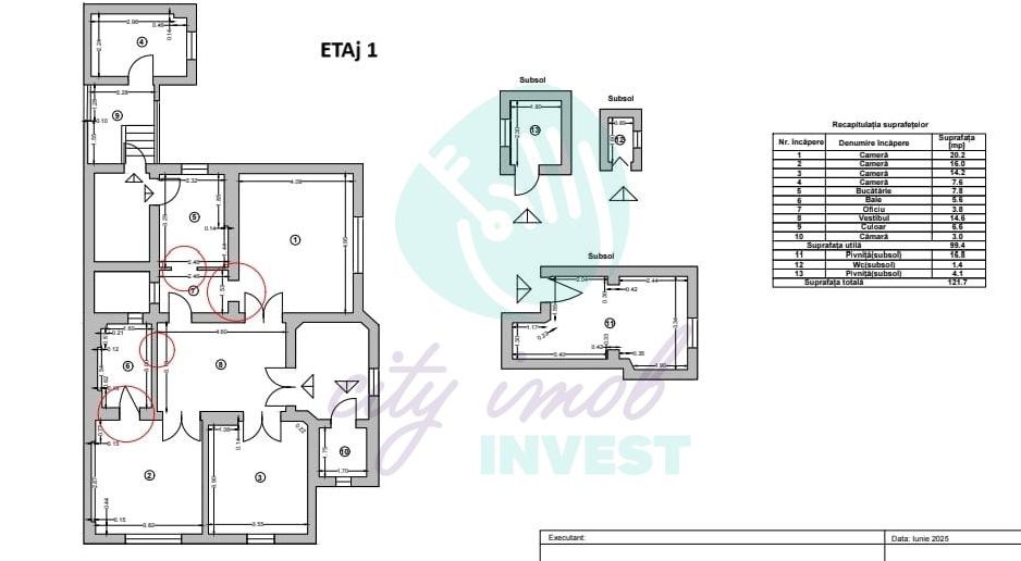 Oportunitate achizitie vila boiereasca 9 camere-Cotroceni- Singura in curte - Poză 14