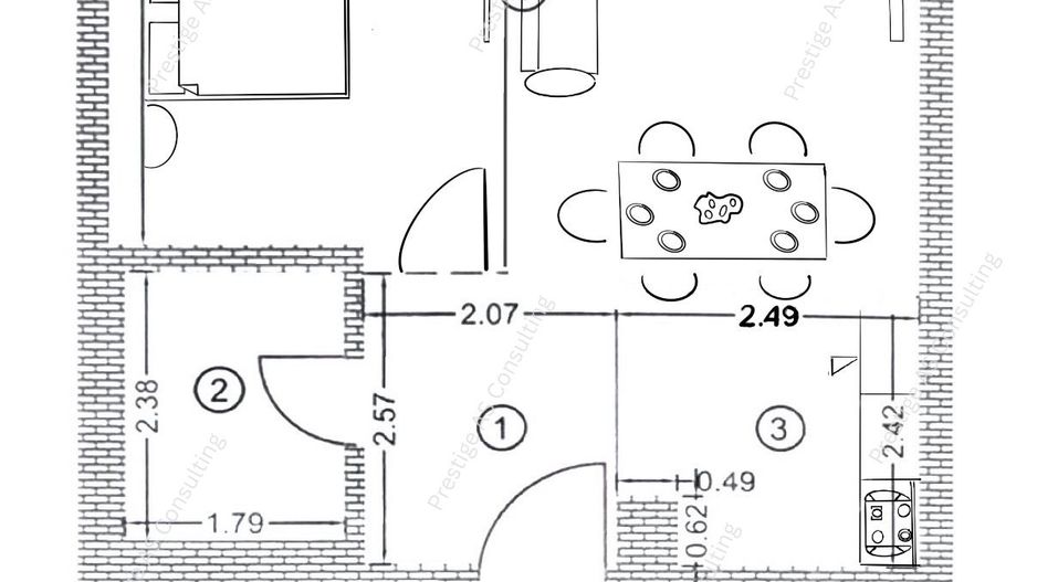 Apartament Premium | Terasa 10 mp | Vedere deschisa | Central – Paltim, mal Bega - Schiță 5