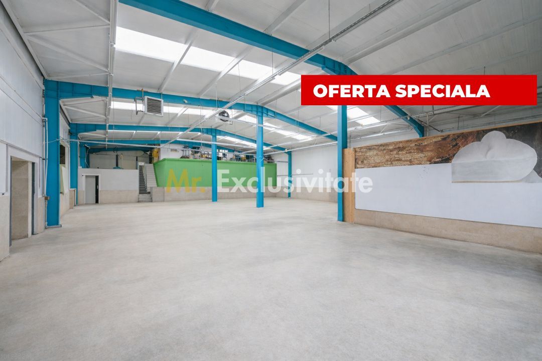HALA INDUSTRIALA 595 MP | DN 65B – BRADU | CURTE 1.466 MP | AUTOSTRADA - Poză 1