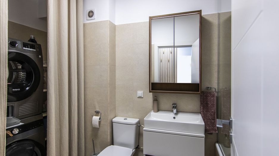 Plaza Mall- Lujerului, 2 camere, decomandat, 60 mp, etaj 2, mobilat, bloc nou - Poză 8