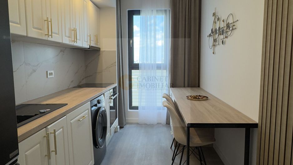 2 camere decomandat | Mobilat și utilat lux | Vedere panoramica - Poză 14