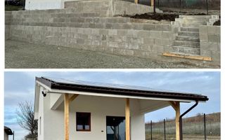 Casă la cheie în Șura Mare, cu priveliște superbă spre Sibiu și munți - Poză 10