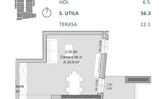 Apartament nou 2 camere Zona Centrala | Comision 0% - Poză 2