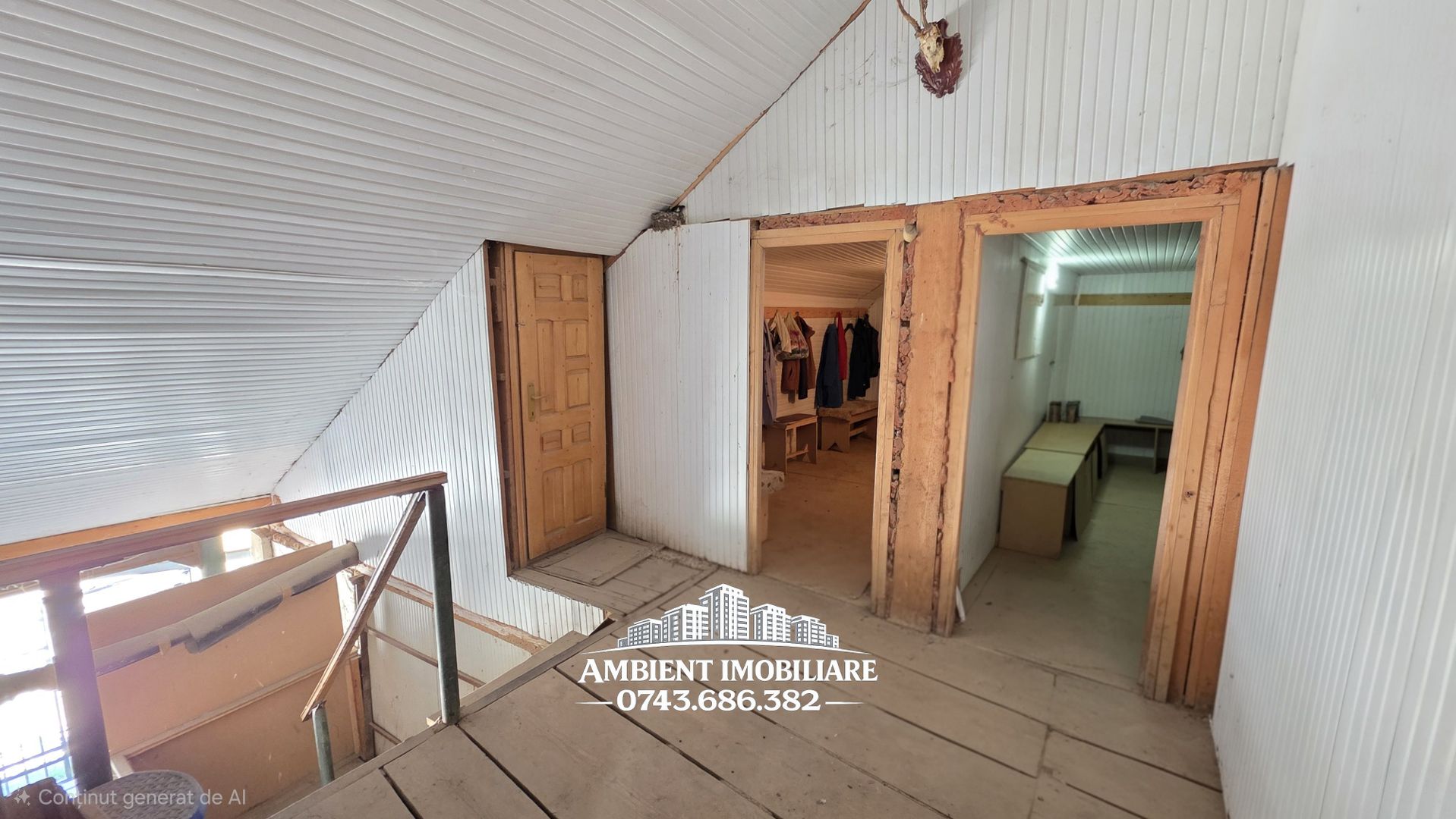 HALĂ PRODUCȚIE - ATELIER cu SC-578 mp, teren 716 mp, VASLUI - Str. Burebista; - Poză 5