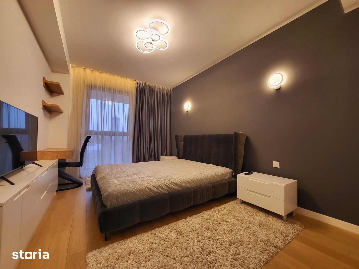 Apartament 2 camere cu parcare | One Herăstrău Plaza | Vedere liberă - Poză 10