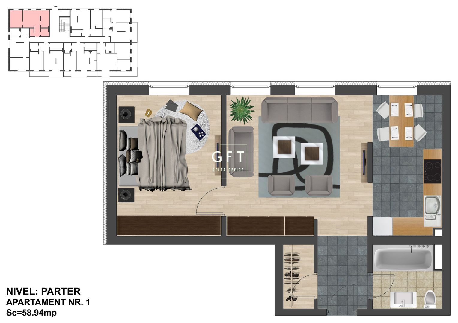 APARTAMENTE NOI, PLATA IN RATE, COMISION 0 % - Poză 4