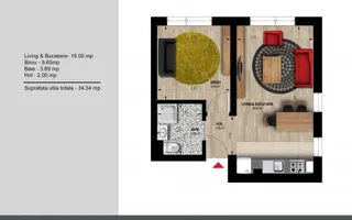 Apartamente 2 camere Weiner 12 Residence Militari Direct Dezvoltator - Poză 12