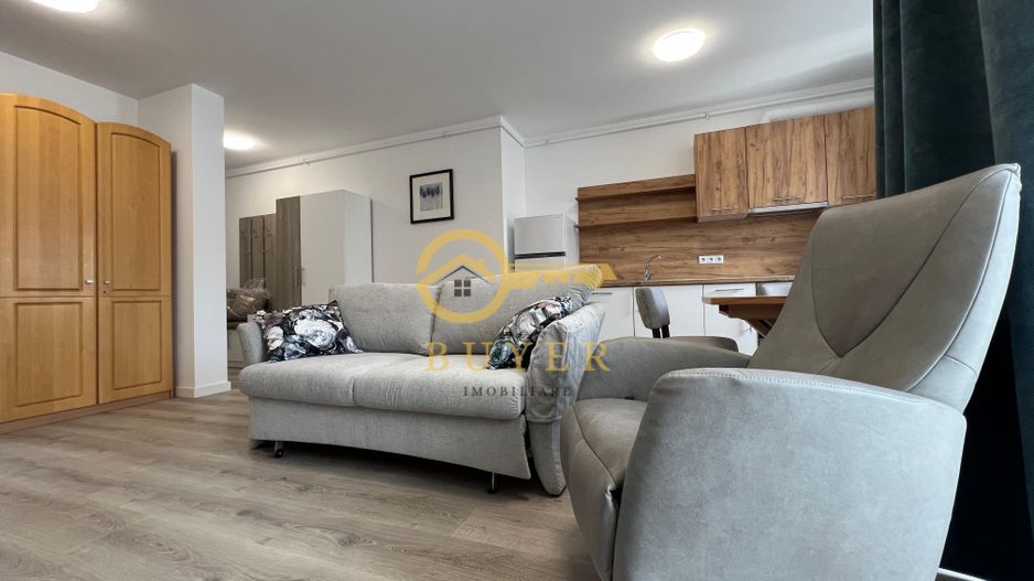 Apartament cu 2 cam si balcon complet mobilat si utilat- lift si boxa - Poză 3