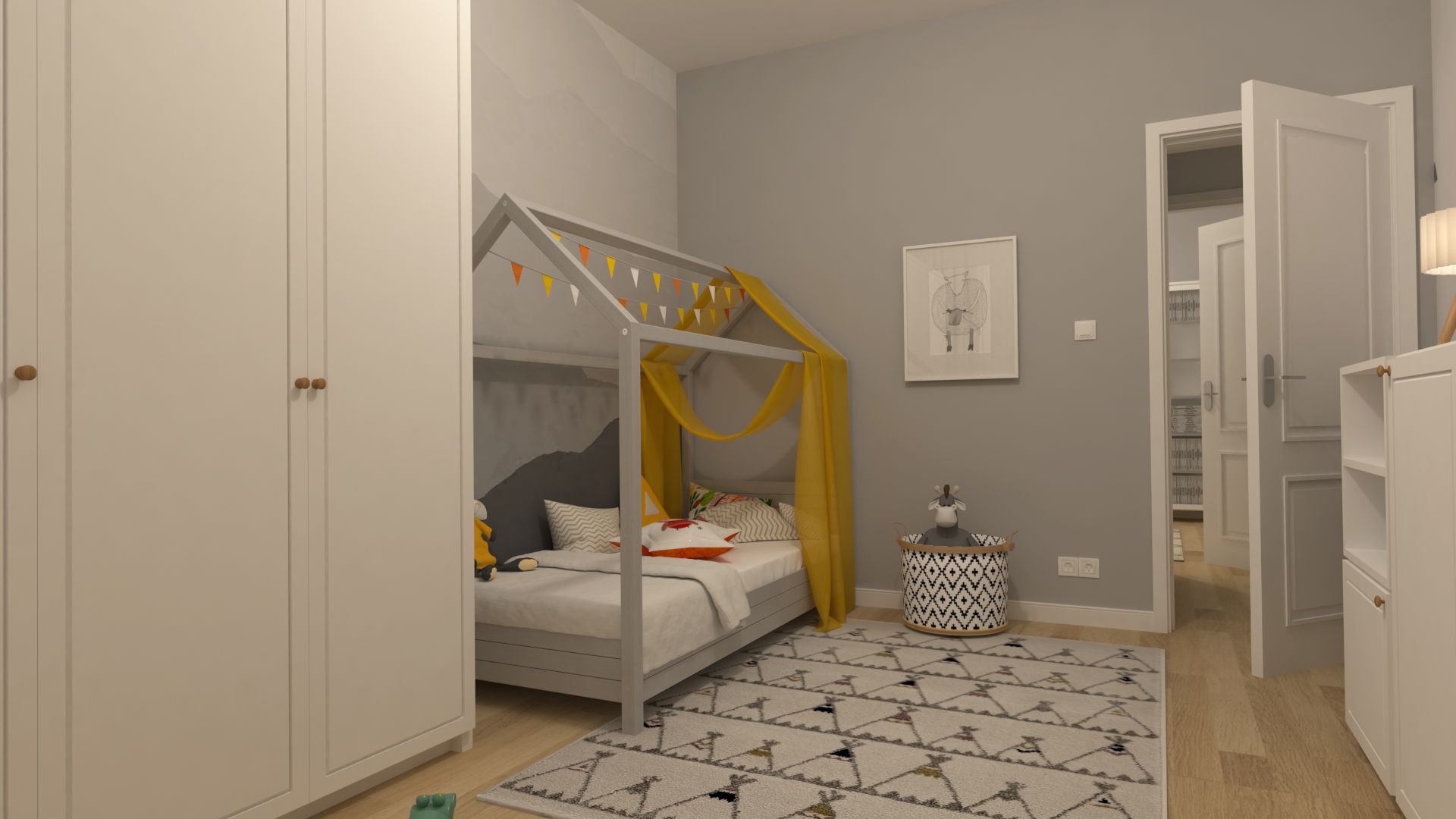 1/2 Duplex cu 4 camere și 2 băi în Moșnița Nouă - Poză 5