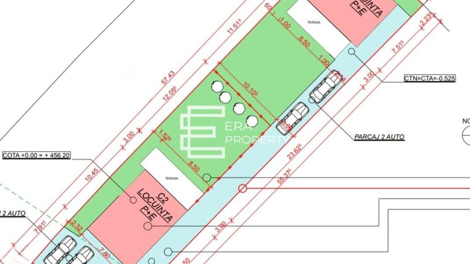 Casă nouă cu 4 camere, 120 mp utili, teren 290 mp, Șelimbăr - Schiță 14