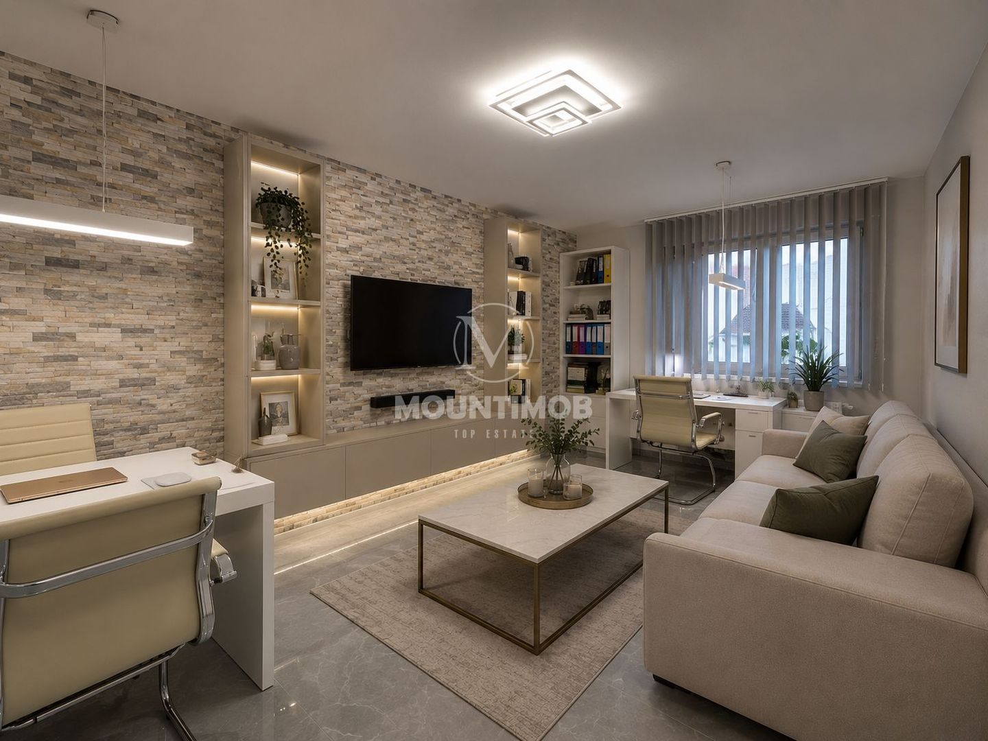 Apartament  modern cu 2 camere , cu dublă utilizare|Tractorul - Poză 12