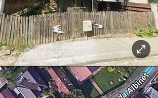 Teren 267 mp cu casă bătrânească (Sc 91 mp) str.ALBINEȚ/ Podul de Fier, Tg.Cucu - Poză 2