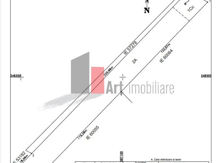 5000 mp la 30 euro mp-Balotesti  Str. Erou Voicu Nicolae -  urbanism P+2 - Poză 3