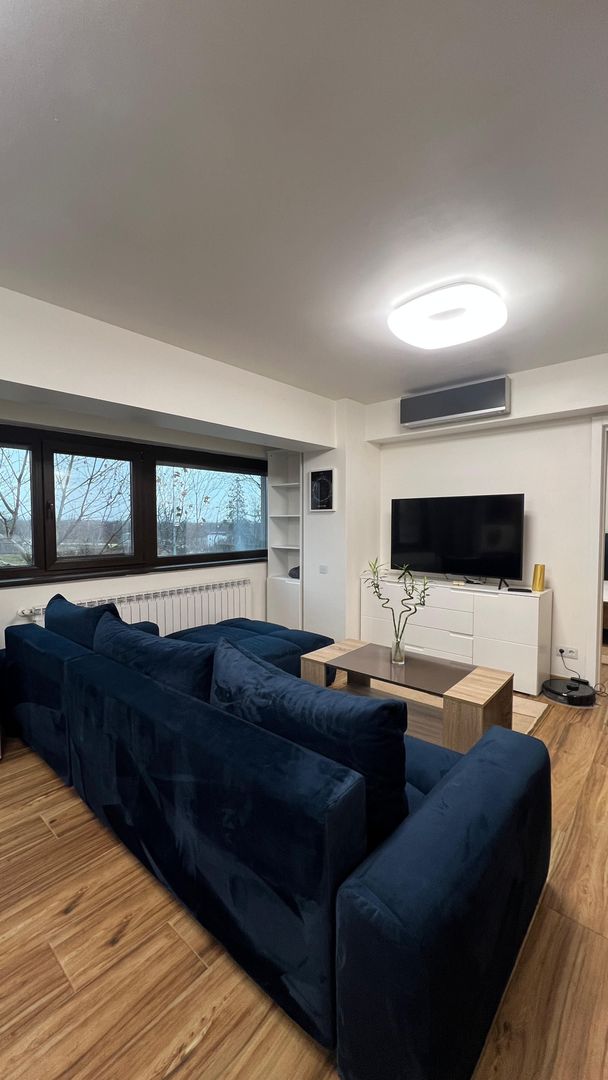 2 camere cu 2 bai | mobilat si utilat | parcare subterana | BANEASA - Poză 6