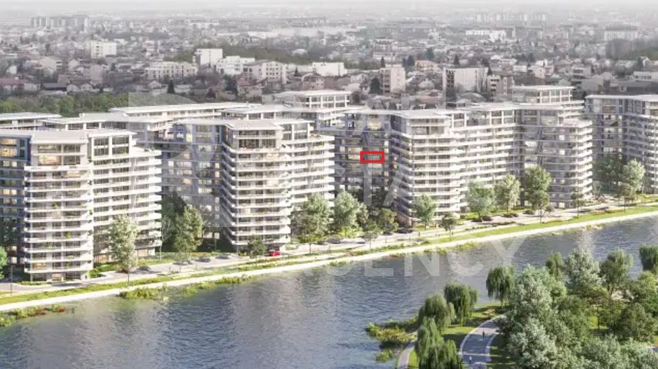 Apartament cu vedere spre lac,  50 mp, comision 0% - Poză 3