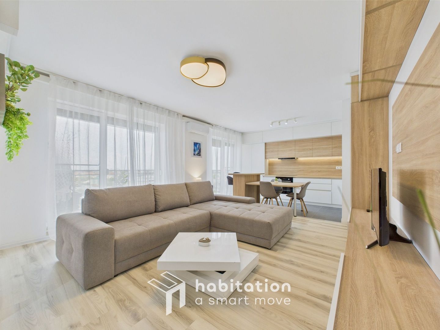 Apartament 2 camere de închiriat - Denya Forest–Lipovei - tur virtual - Poză 7