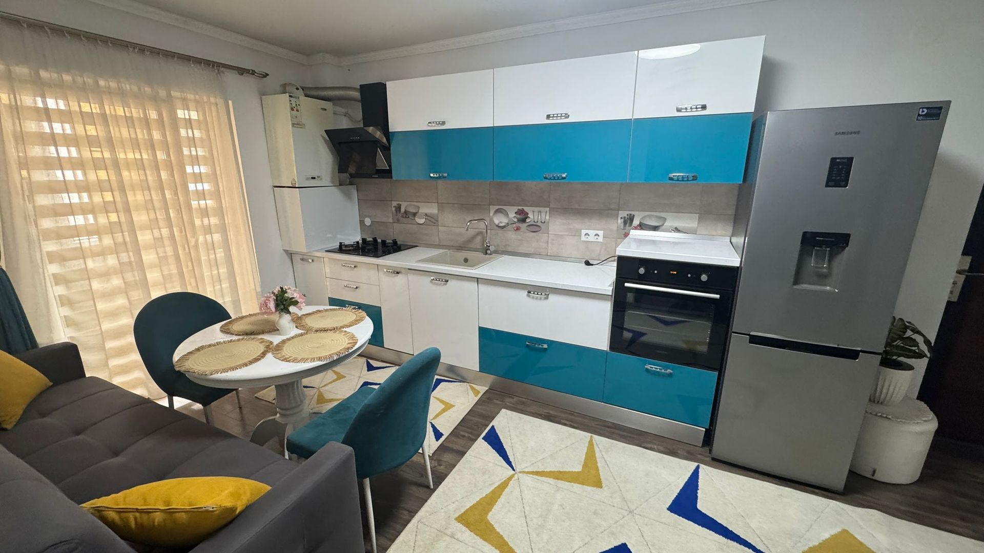 Apartament 2 camere, et 2, mobilat/utilat - Tiberiu Ricci - Poză 2
