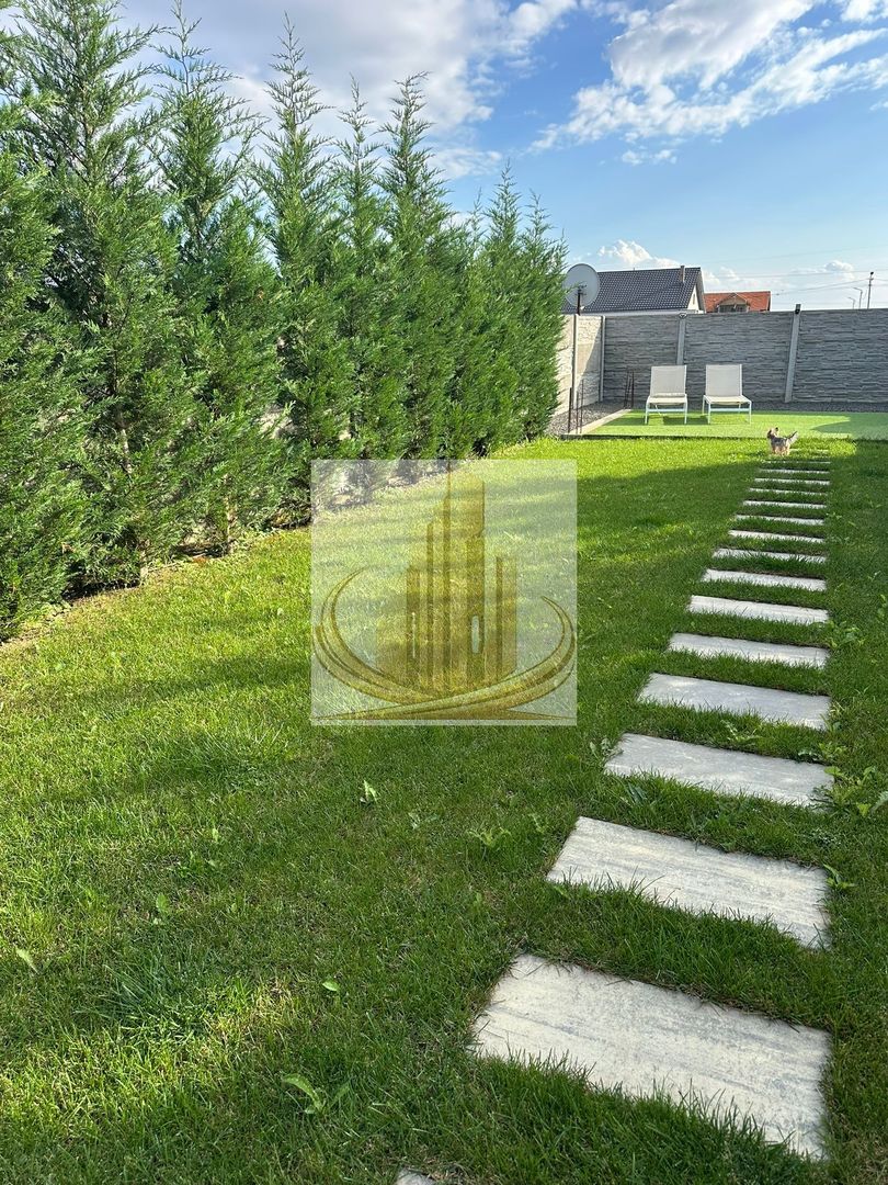 Casa in stil mediteranean, ultrafinisată 5 camere, 3 bai + curte. - Poză 15