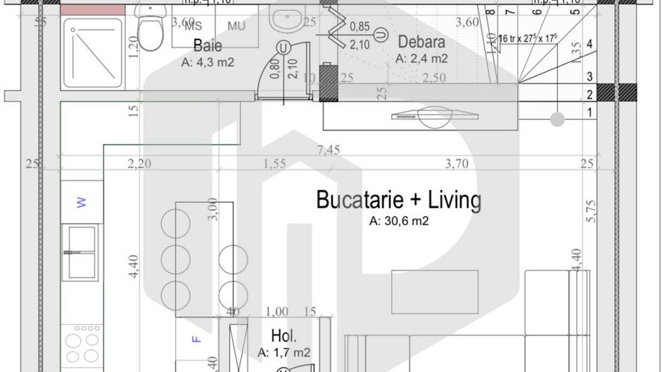 Casa - 4 Camere - 119mpu + Gradina - Cristian - Dezvoltator- La cheie - Poză 2