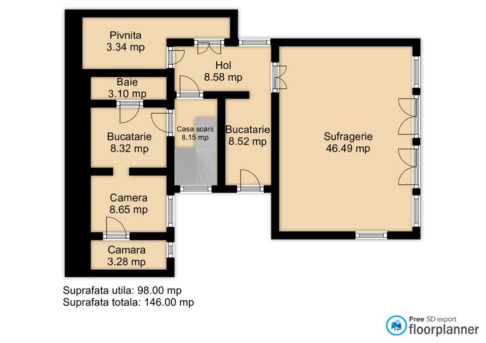 0 % comision, Casa individuala spatioasa cu teren de 539 mp, Gruia - Poză 19