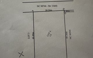 Teren, 1 426 m², - Poză 1