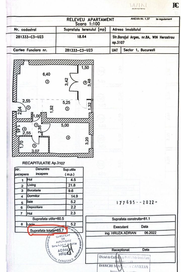 Apartament Premium | 2 Camere | WIN Herăstrău | Parcare Subterană - Poză 8