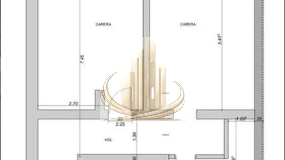 Apartament 2 camere/ decomandat/la cateva minute de centrul Timisoarei - Schiță 11