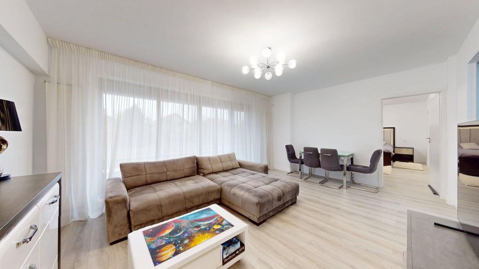 Apartament 3 camere, 77 mp + curte 32 mp, parter – Otopeni - Poză 2