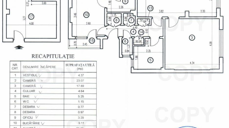 Apartament cochet de inchiriat in vila | 4 camere | zona Dorobanti - Poză 16