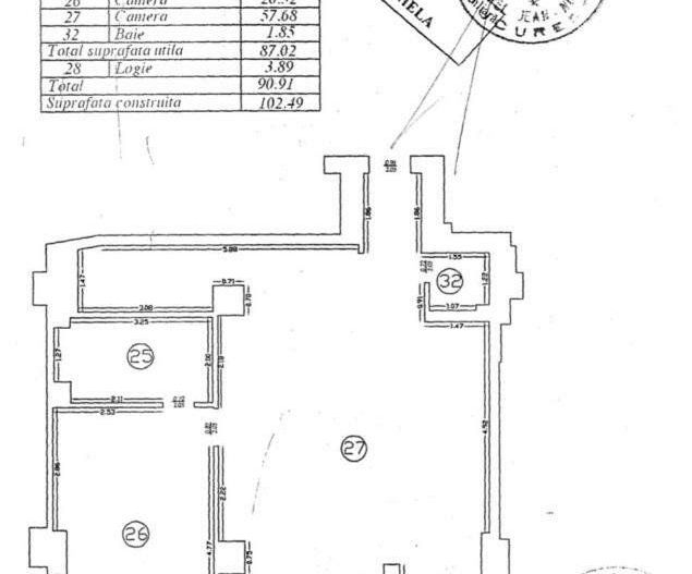 Apartament spatios de vanzare | Herastrau 2 camere + logie - Poză 16