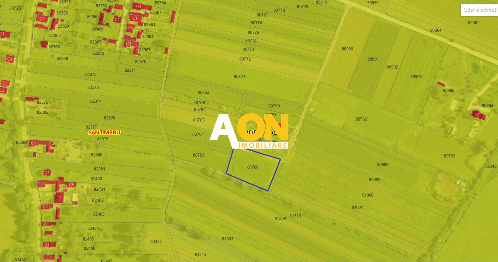 Teren 2800 mp, Galtiu, comuna Santimbru - Poză 4