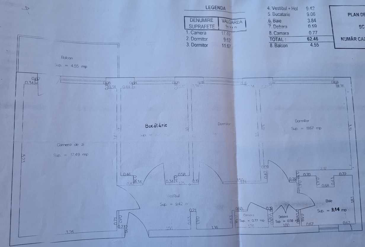 Apartament 3 camere Piata Progresul - Poză 8