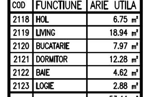 Apartament C10-2 Camere terasa-ET.1/3 in Bl.Nou Ostroveni - Poză 11