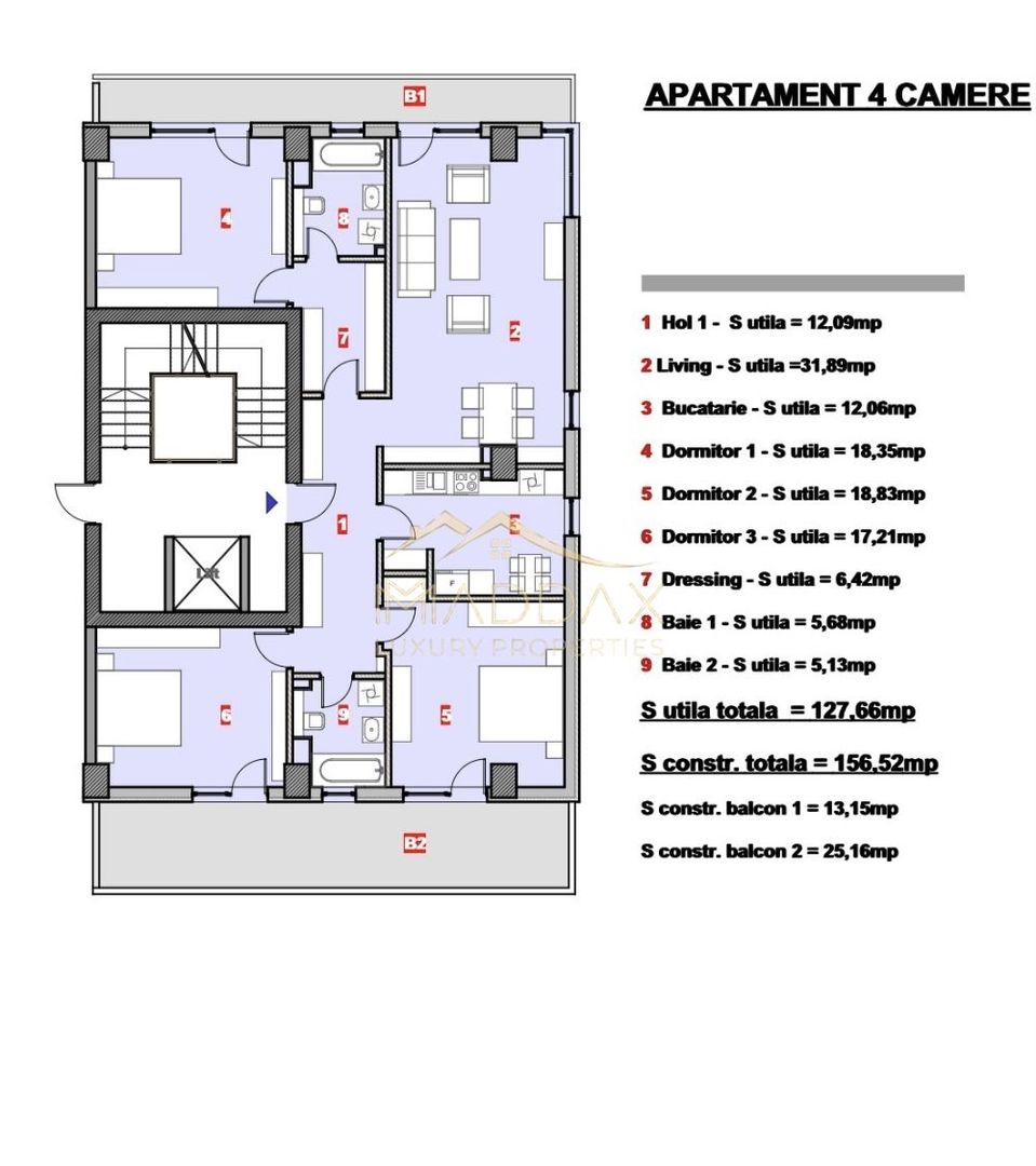 Apartament 4 camere//LUX//BLOC EXCLUSIVIST NOU//Herastrau//Cartierul Francez - Poză 32