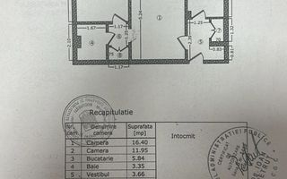 2 camere semidec. – Militari, Gorjului–Apusului | 7 min metrou - Schiță 13
