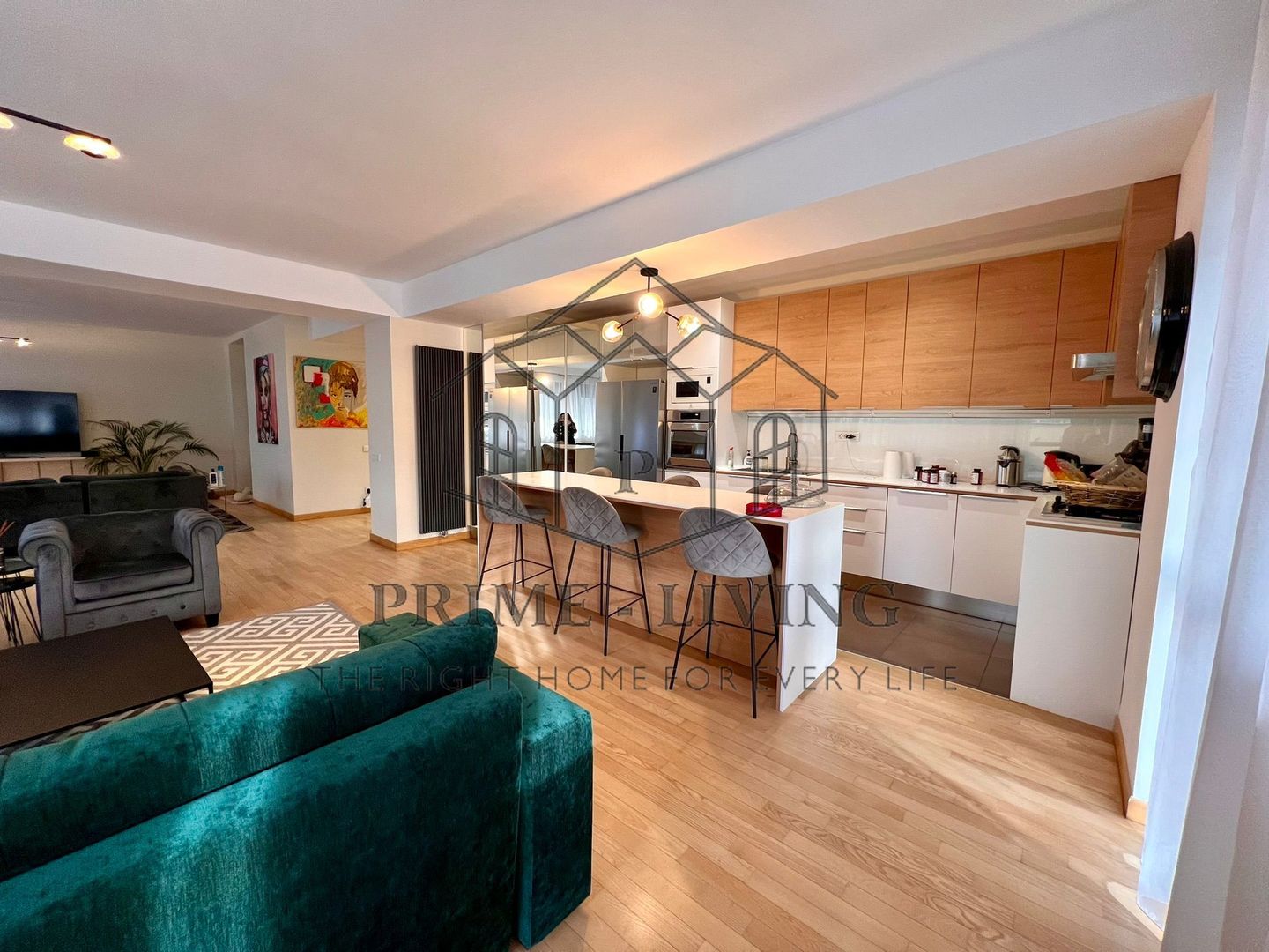 APARTAMENT DE LUX CU 3 CAMERE LA INCHIRIERE LANGA HERASTRAU - Poză 2