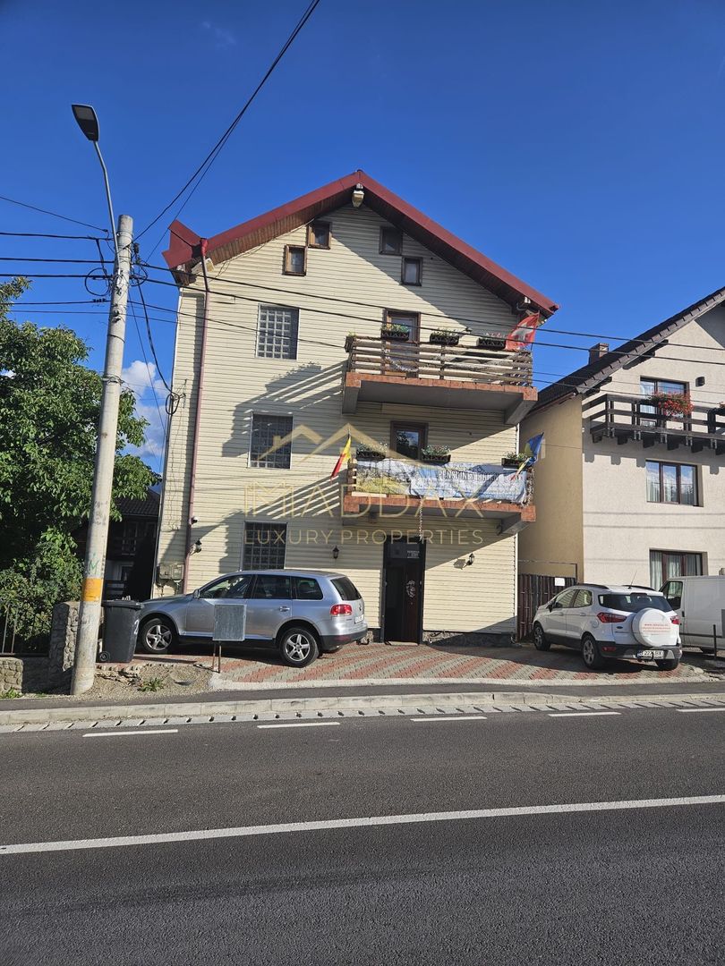 Pensiune 10 camere cu restaurant // Moieciu de Jos - Poză 2