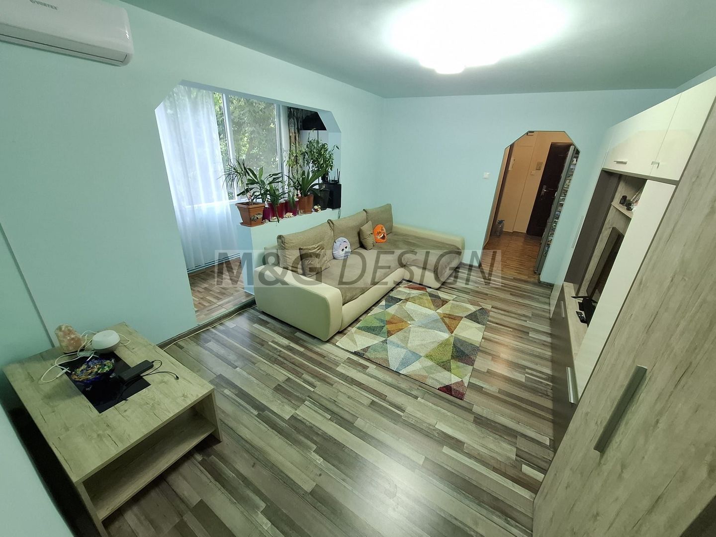 Circumvalatiunii-Favorit, ap 3 camere, etaj 2, CENTRALA, clima - Poză 11