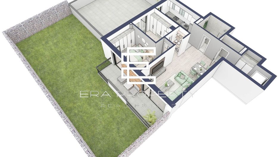 Apartament 3 camere la parter cu grădină și terasă generoasă, Sibiu - Schiță 14